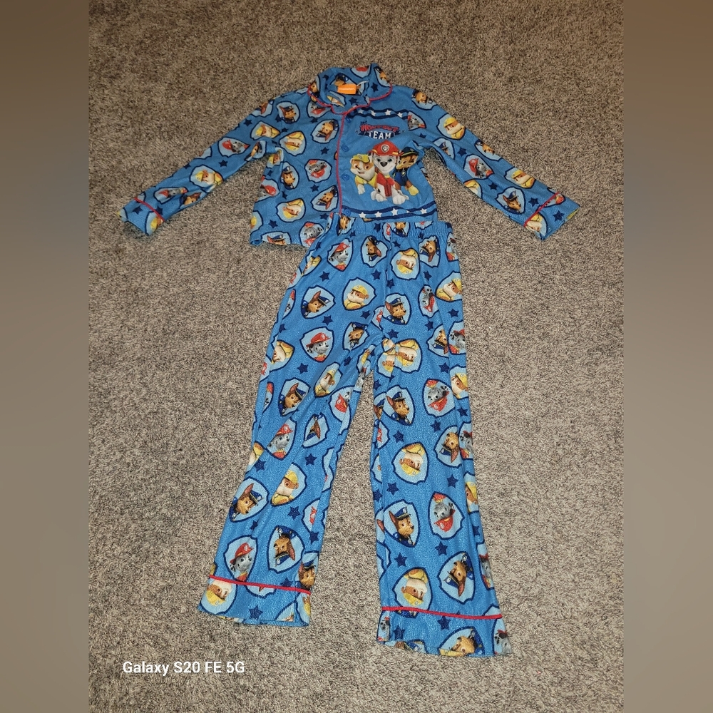 PAW PATROL * 2 Piece Pajamas * Nickelodeon * Size 6